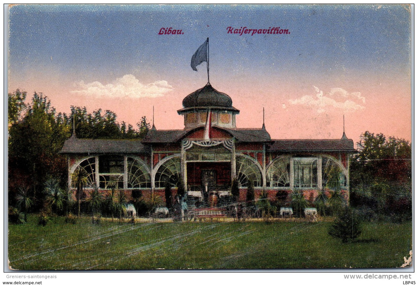 LETTONIE - LIBAU - Kaiserpavillion - Lettland