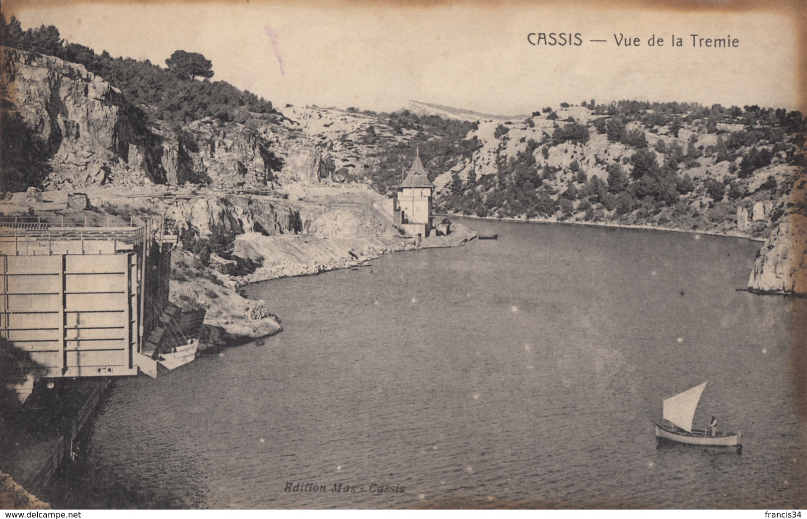 CPA - Cassis - Vue De La Tremie - Cassis