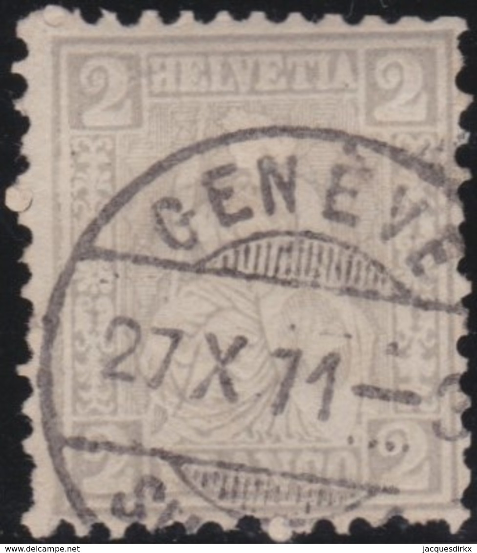 Suisse    .   Yvert        .     33       .   O      .   Oblitéré   .   /   .   Gebraucht - Used Stamps