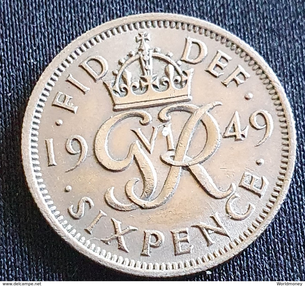 United Kingdom 6 Pence 1949 - H. 6 Pence