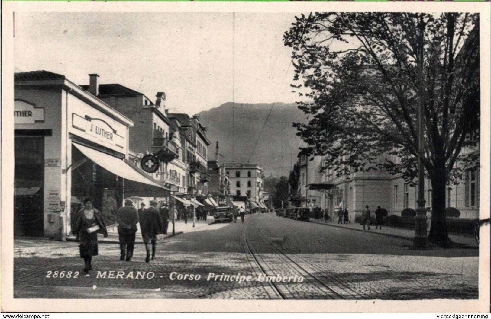 ! Alte Ansichtskarte Merano, Südtirol - Merano