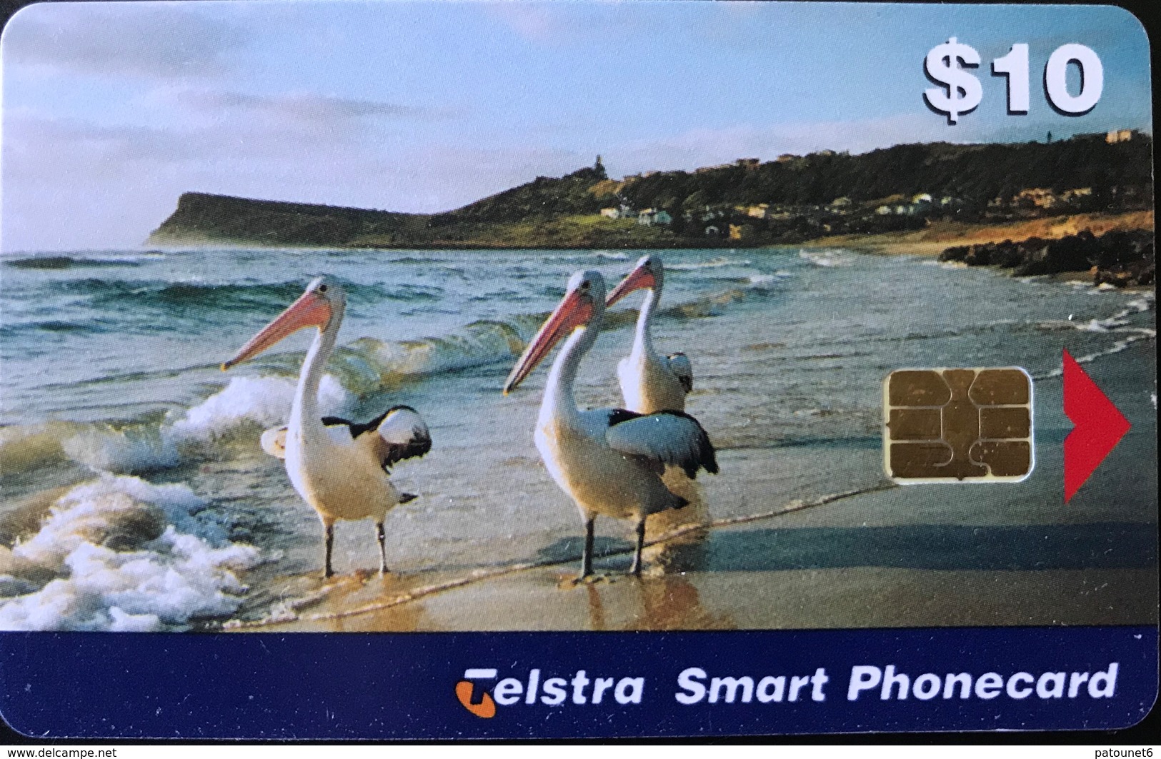 AUSTRALIE  -  Telstra   -  Phonecard  -  Pélican   -  Lennox Head  -  $ 10 - Australia