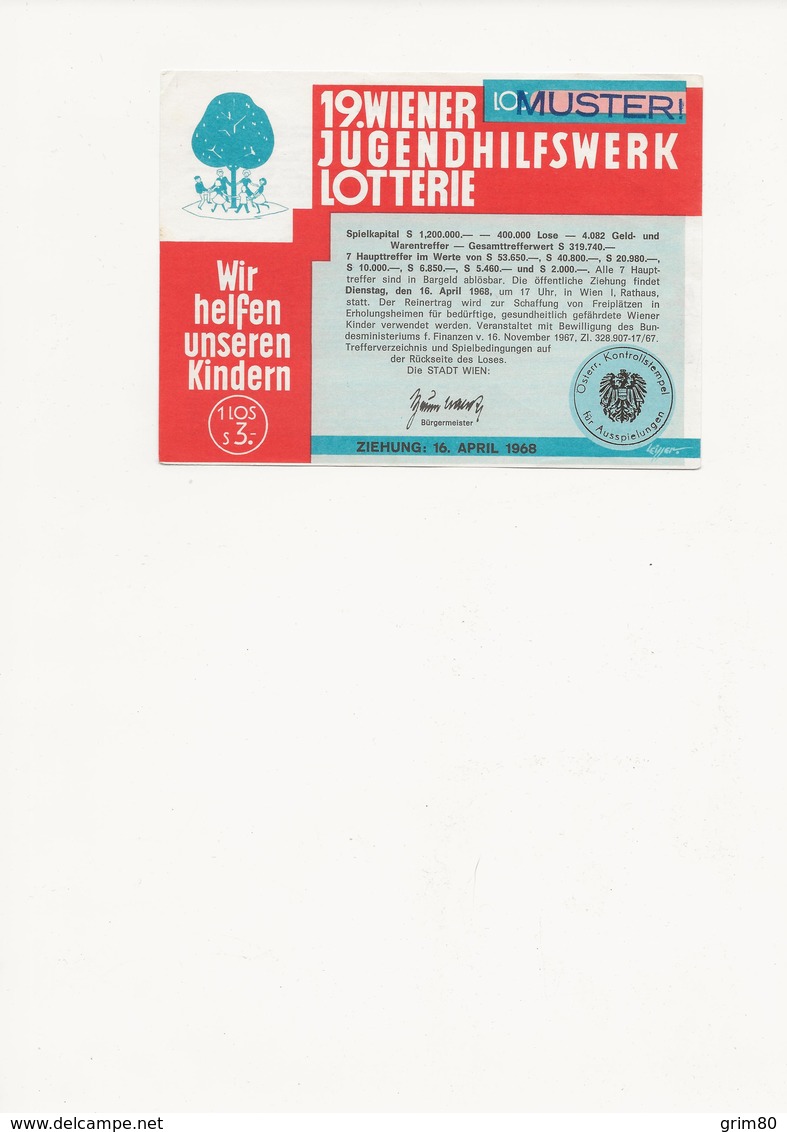 BILLET  DE LOTERIE - Loterijbiljetten