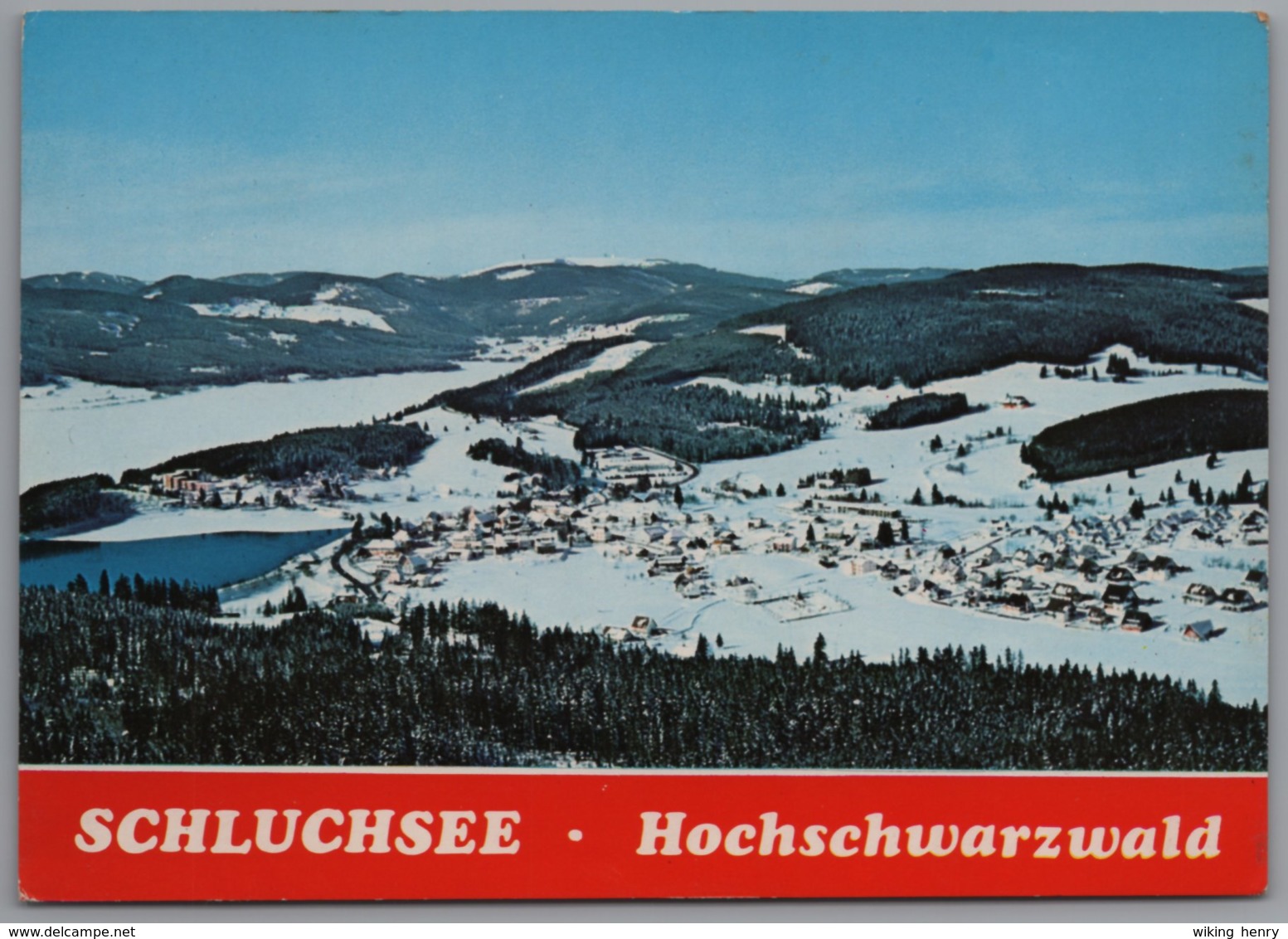 Schluchsee - Ortsansicht 1   Im Winter - Schluchsee