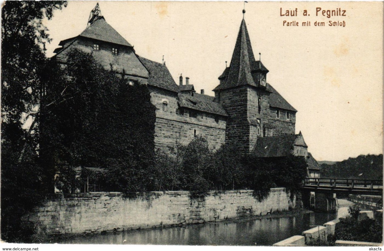 CPA AK Lauf Partie Mit Dem Schloss GERMANY (959410) - Lauf