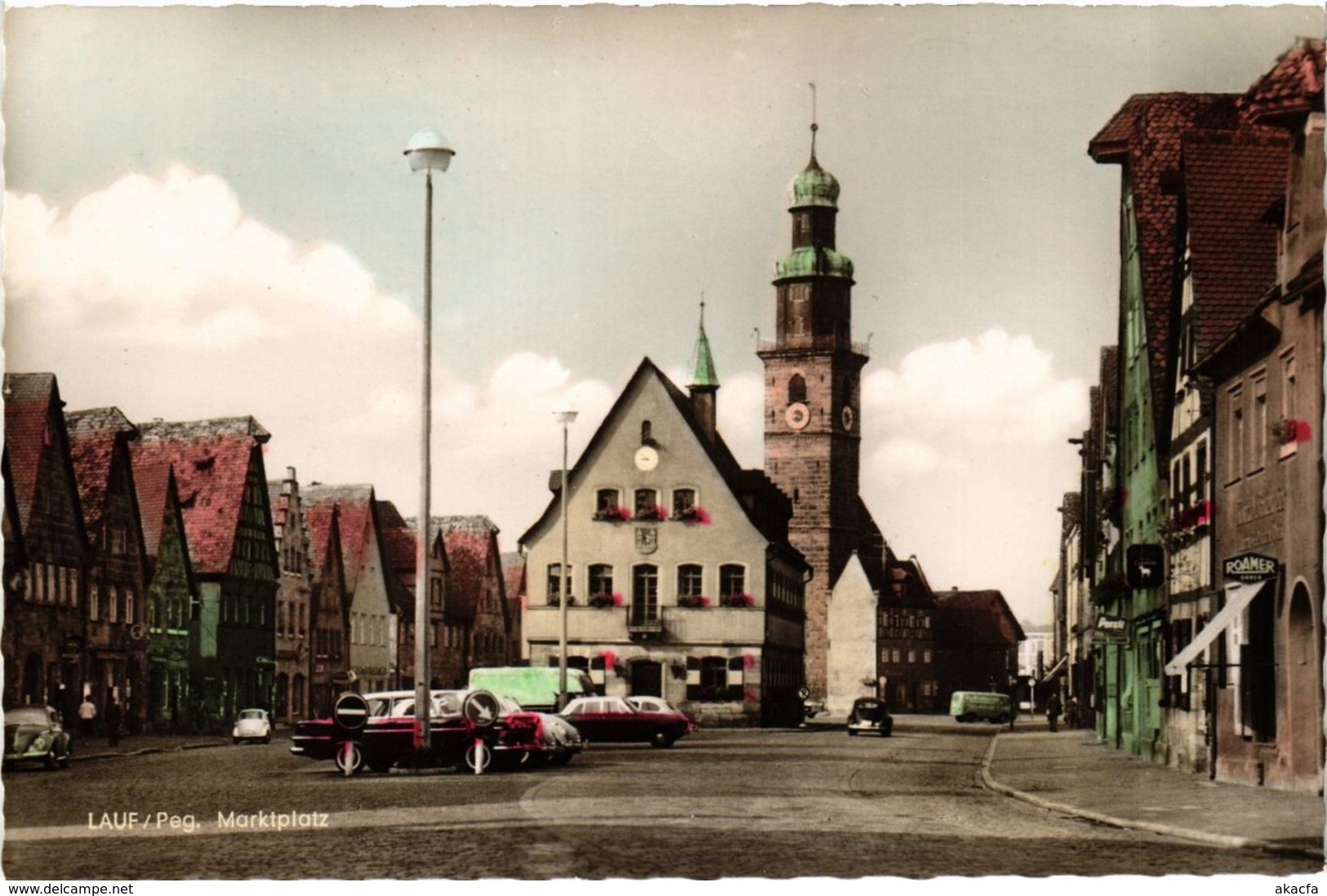 CPA AK Lauf Marktplatz GERMANY (959420) - Lauf