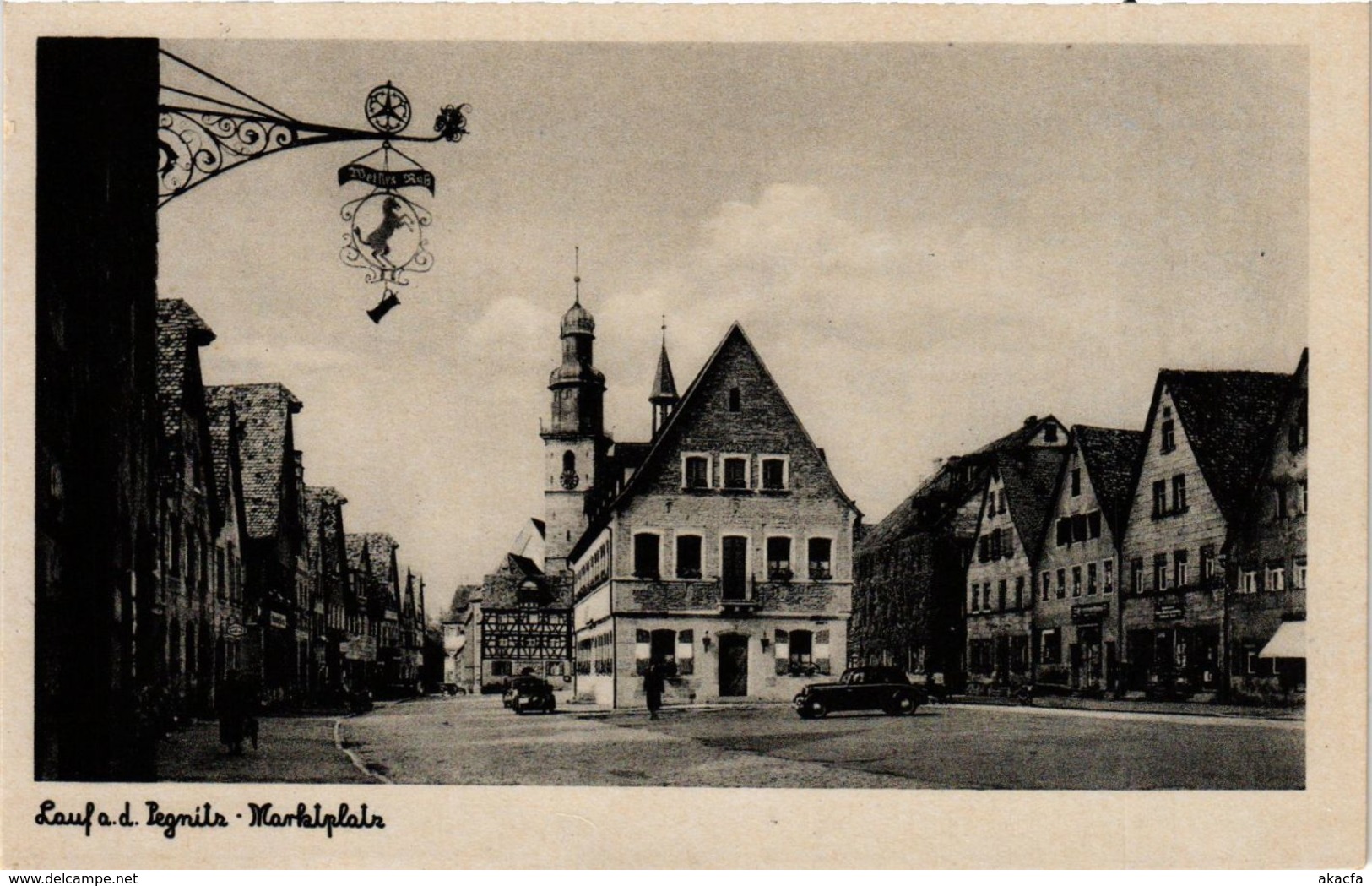 CPA AK Lauf Marktplatz GERMANY (959425) - Lauf