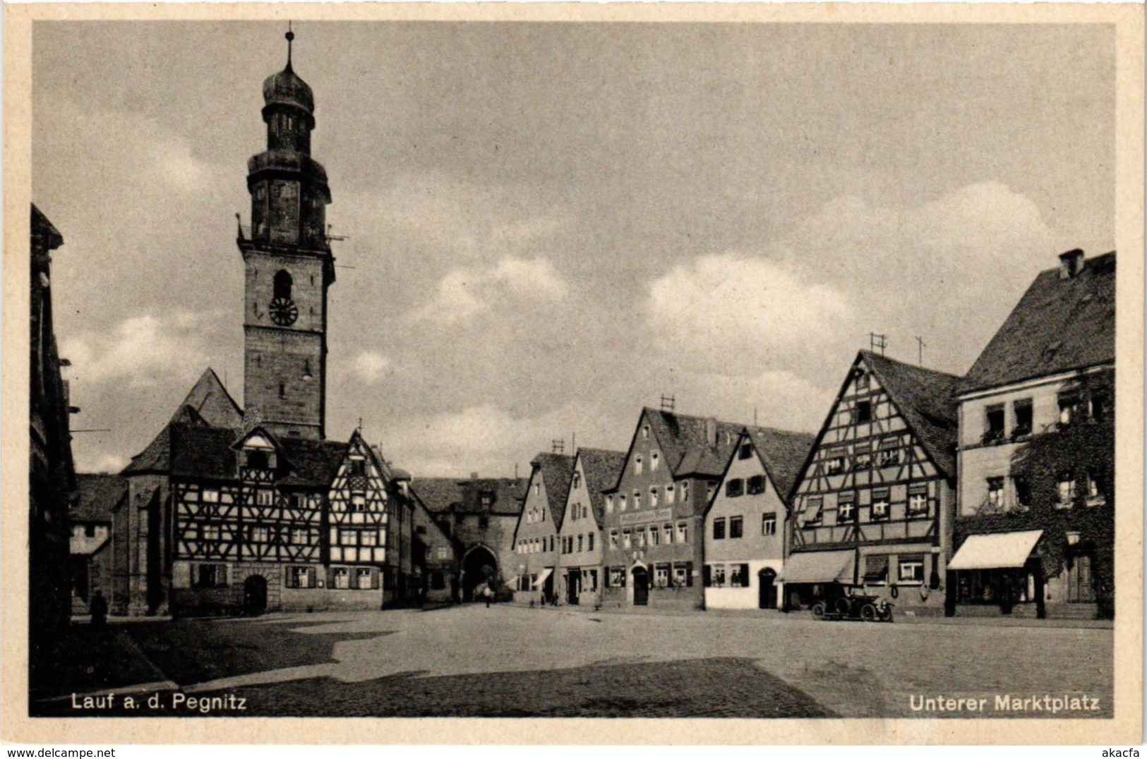 CPA AK Lauf Unterer Marktplatz GERMANY (959427) - Lauf