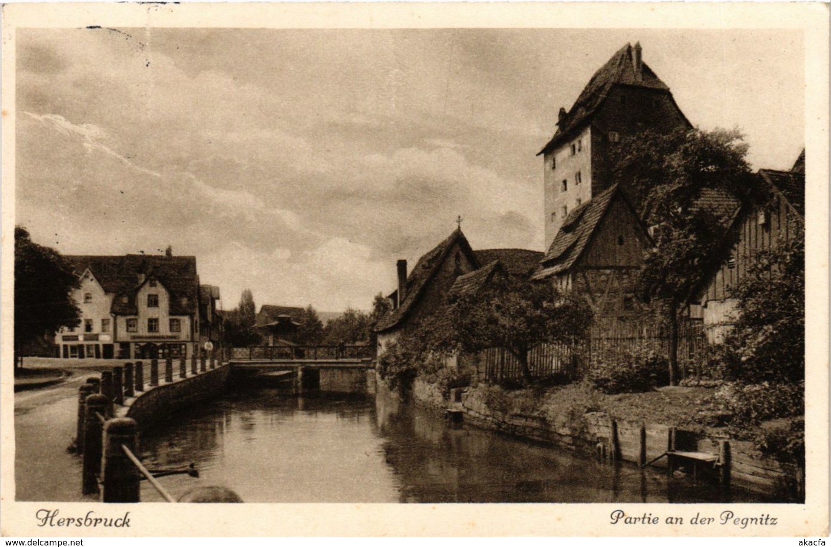 CPA AK Hersbruck Partie An Der Pegnitz GERMANY (959541) - Hersbruck