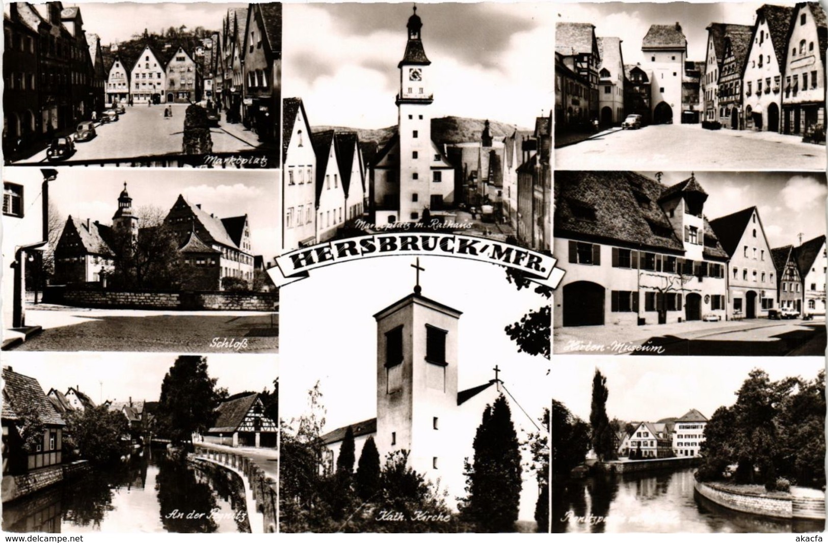 CPA AK Gruss Aus Hersbruck GERMANY (959552) - Hersbruck