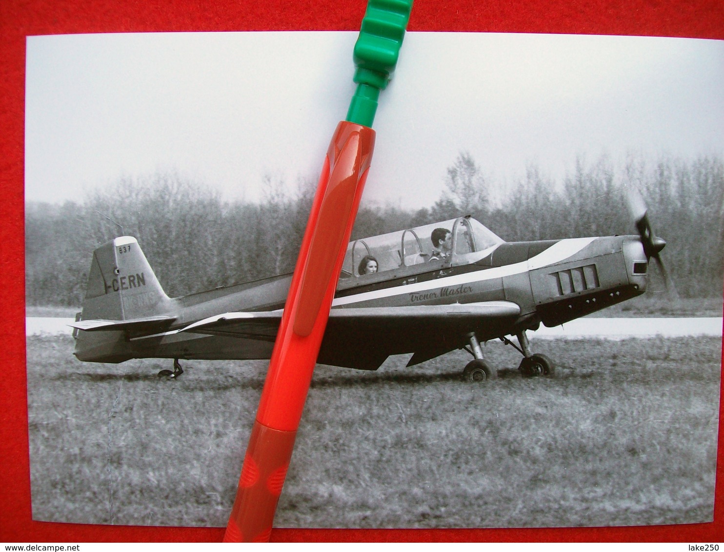 FOTOGRAFIA  AEREO  ZLIN Z-226 TRENER     I-CERN - Aviazione