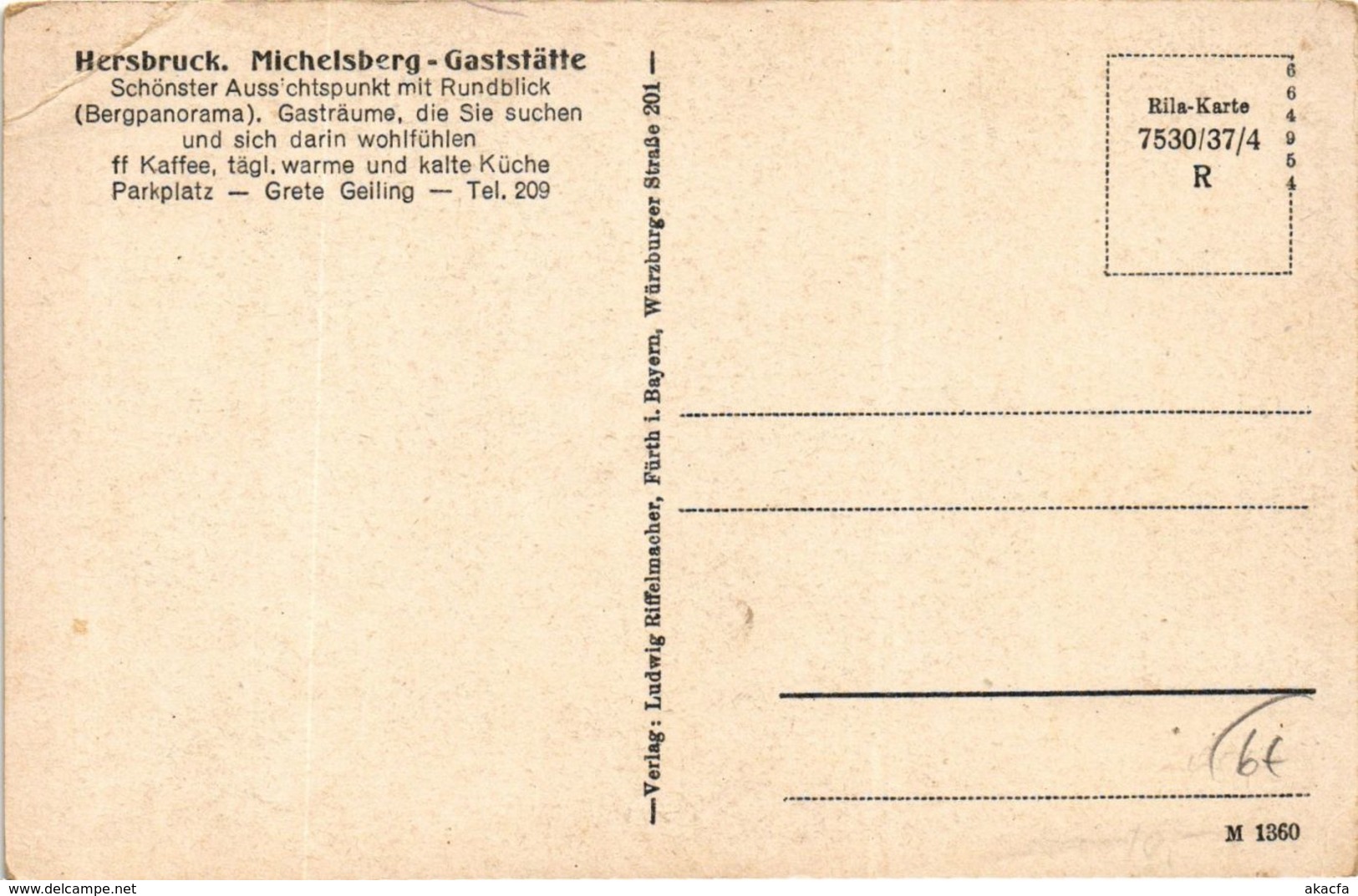 CPA AK Hersbruck Michelsberg GERMANY (959599) - Hersbruck