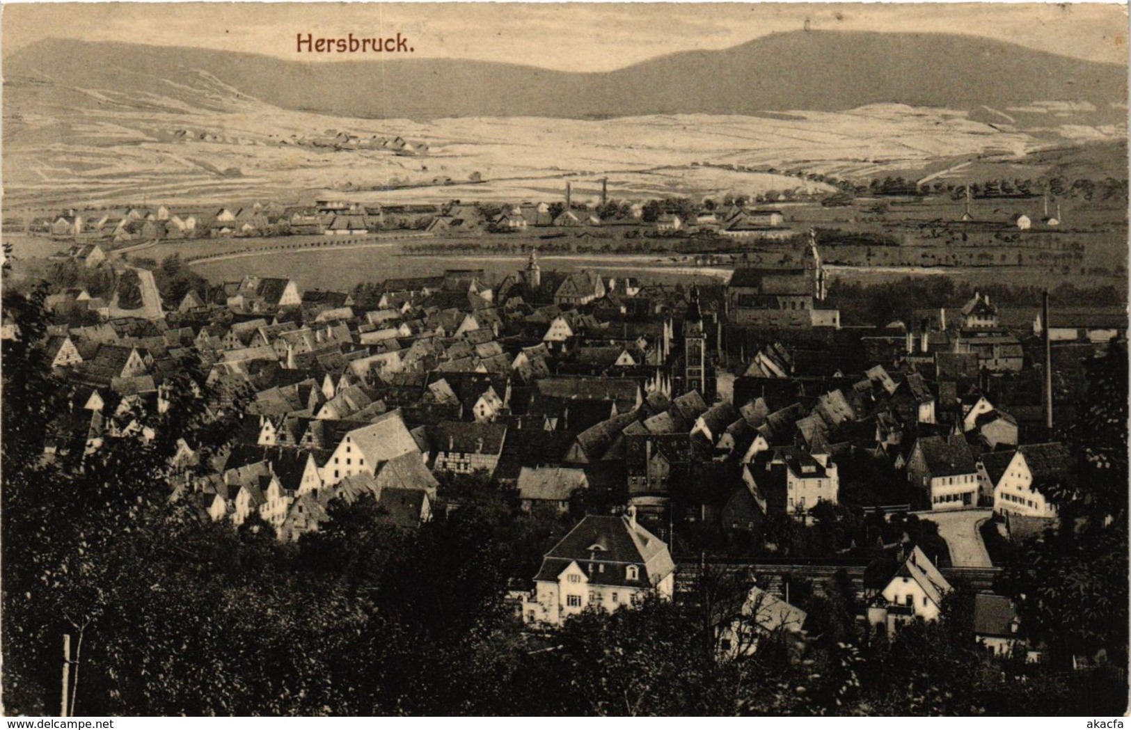 CPA AK Hersbruck Vue Generale GERMANY (959619) - Hersbruck