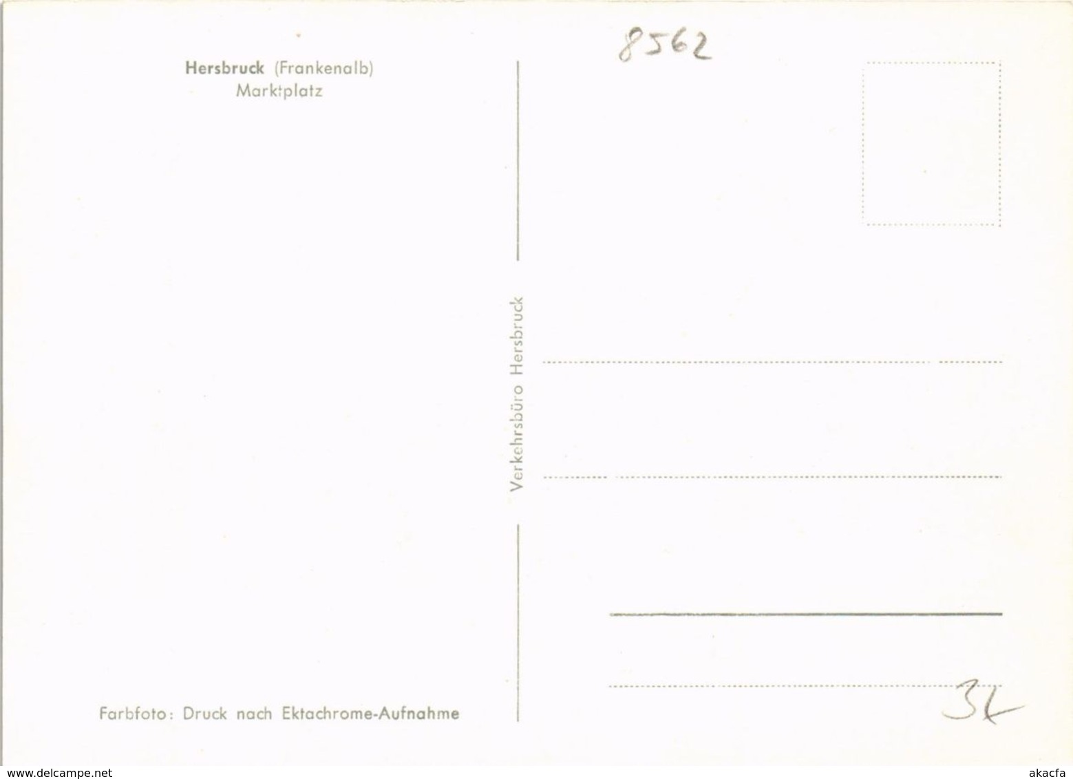 CPA AK Hersbruck Marktplatz GERMANY (959626) - Hersbruck