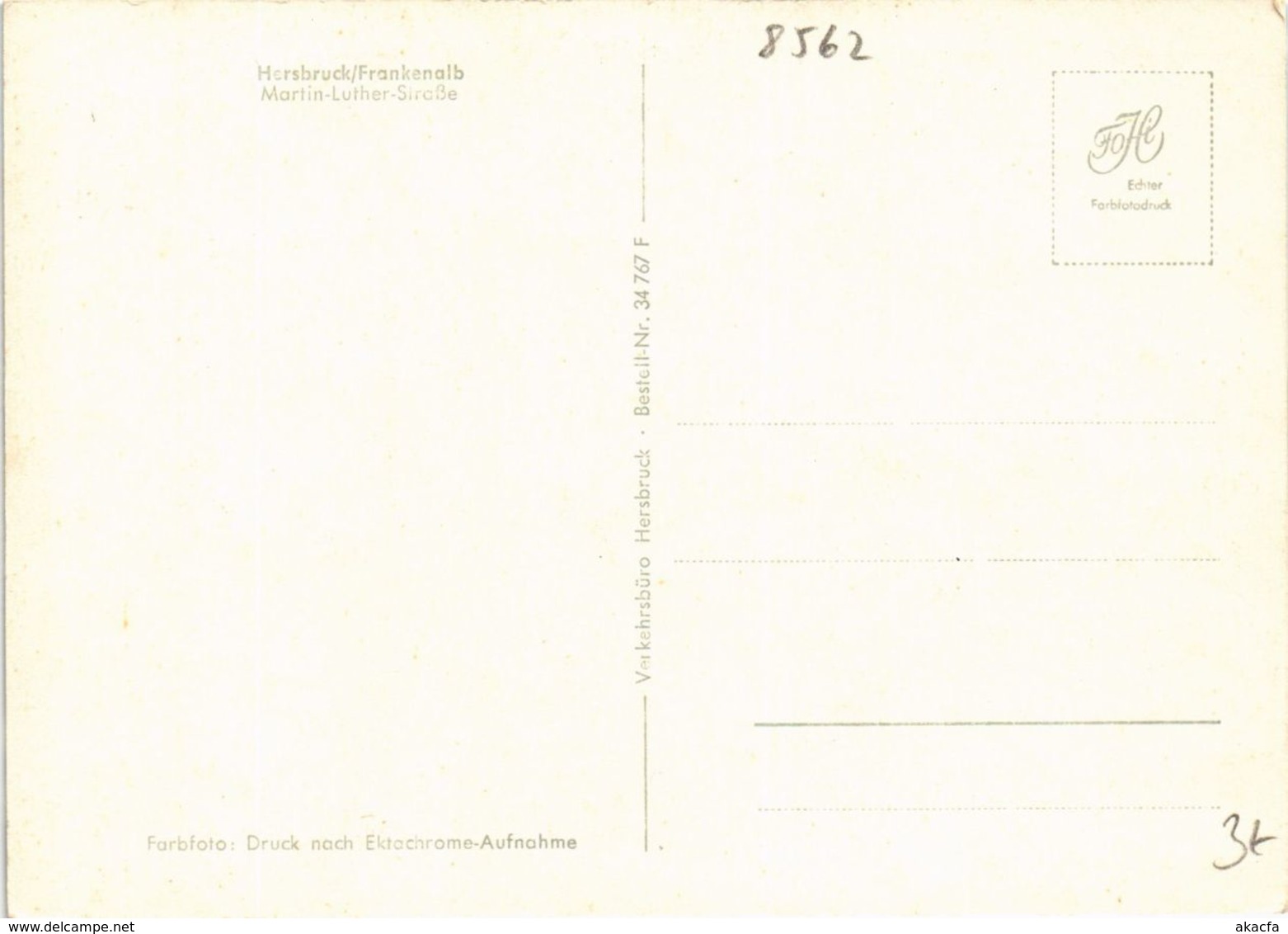 CPA AK Hersbruck Martin Luther Strasse GERMANY (959631) - Hersbruck