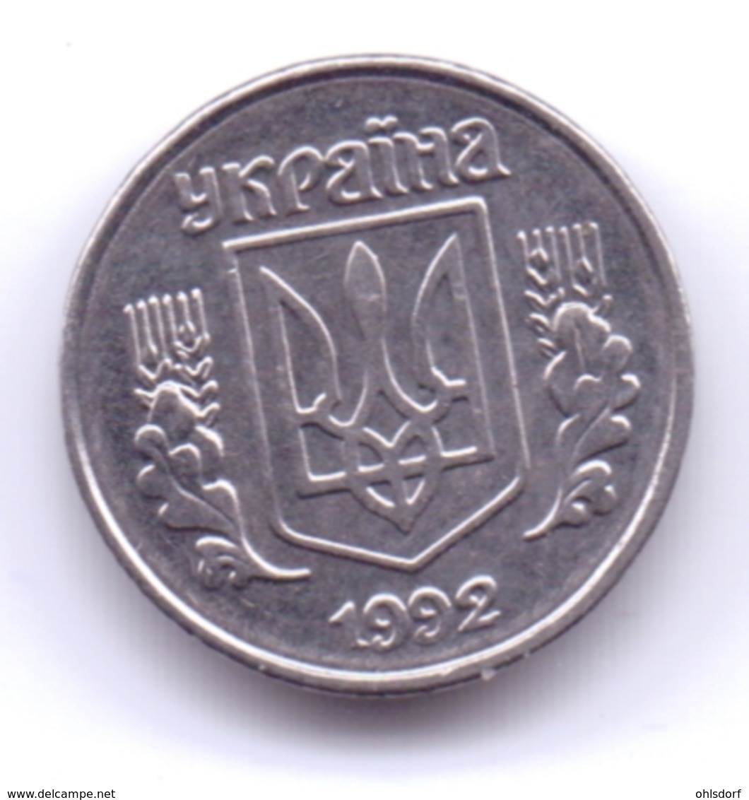 UKRAINE 1992: 1 Kopiyka, KM 6 - Ucrania