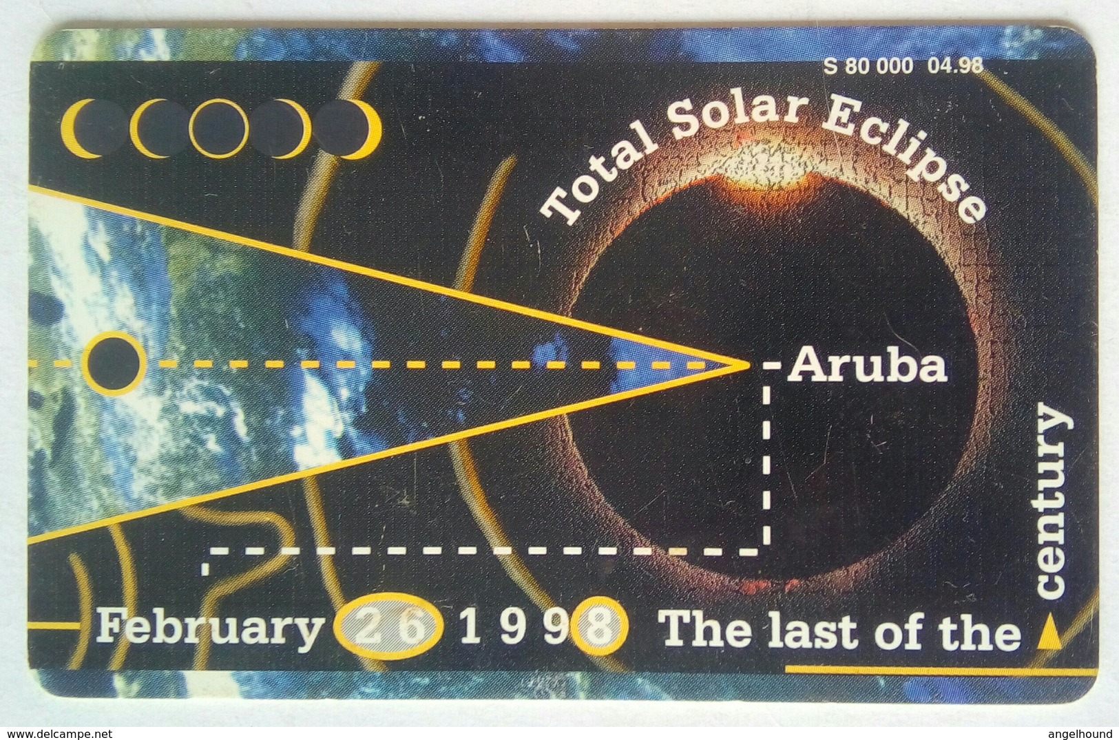 60 Units Total Solar Eclipse - Aruba