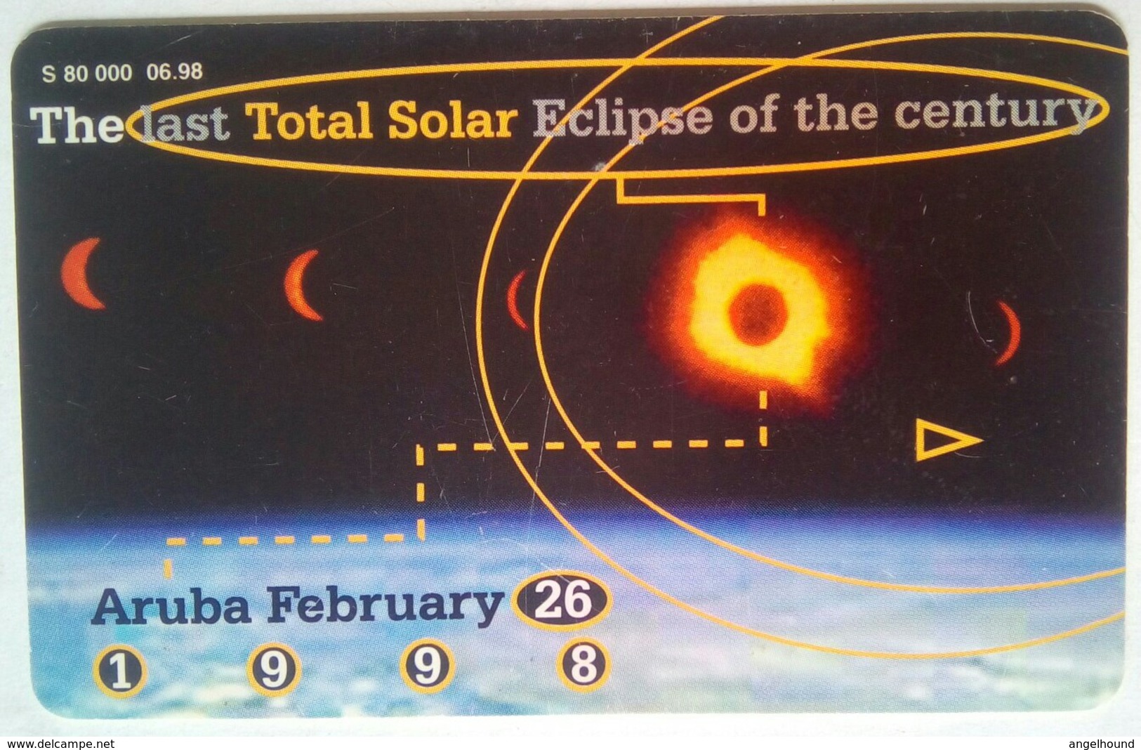 30 Units Total Solar Eclipse - Aruba