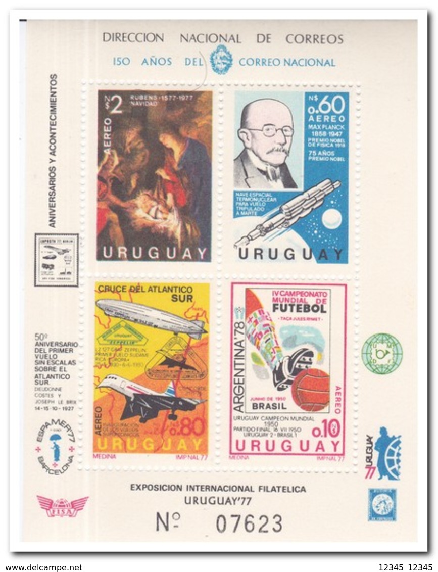 Uruguay 1977, Postfris MNH, Annual Events - Uruguay