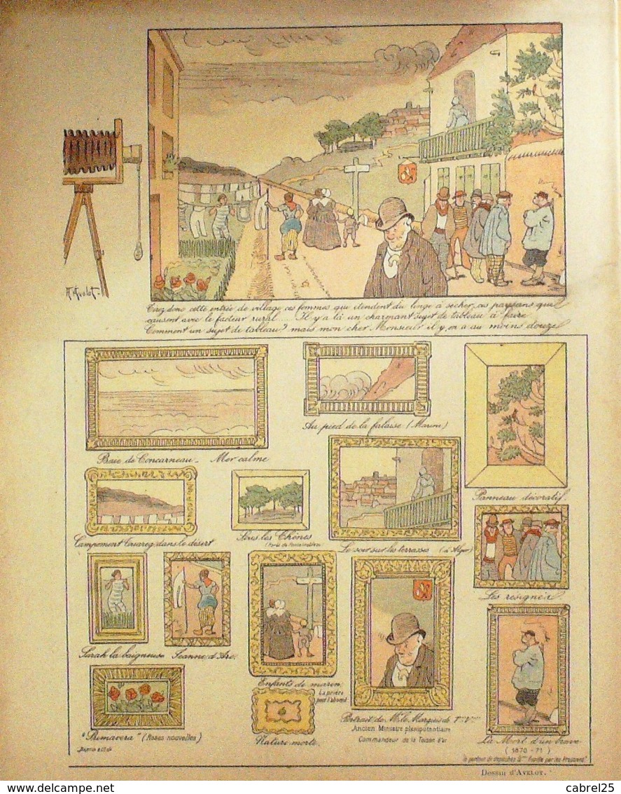 REVUE "LE RIRE"-1901-352-DELAW,AVELOT,IRIB,BERTIN,FRONT,MONNIER,FAIVRE - 1900 - 1949