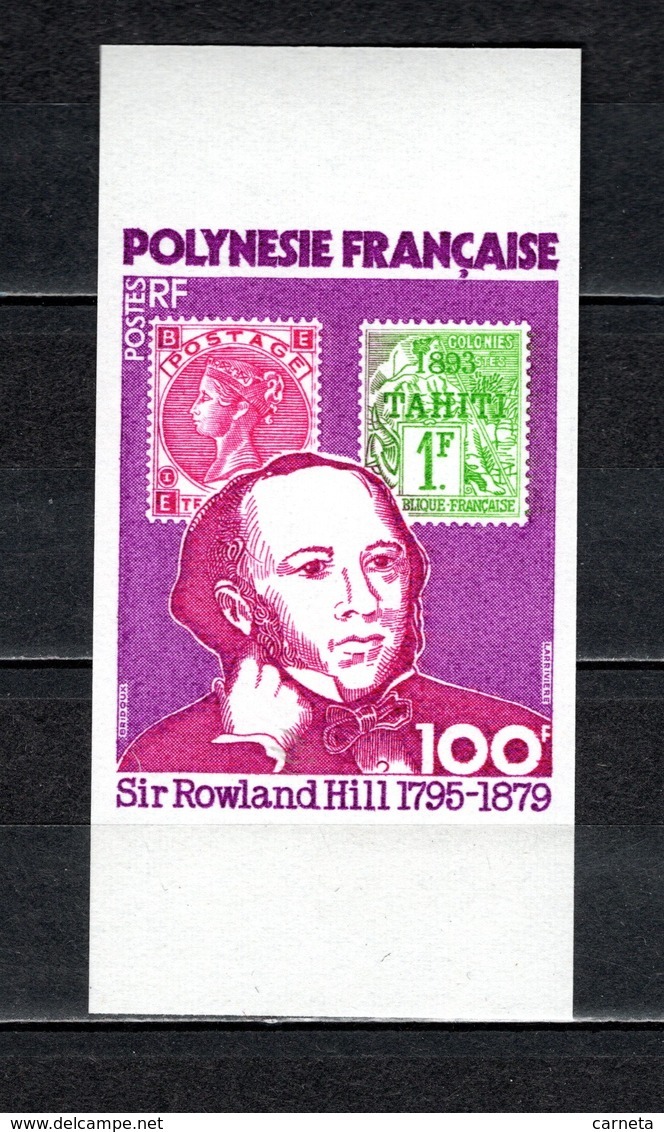 POLYNESIE   N° 141   NON DENTELE NEUF SANS CHARNIERE COTE  30.00€  SIR ROWLAND HILL - Imperforates, Proofs & Errors