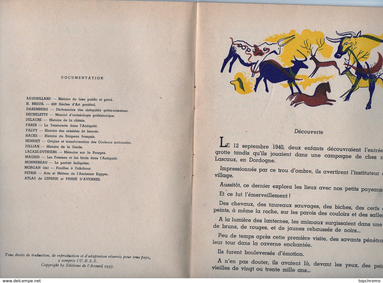 Revue Illustrée Histoire Des Couleurs N°8 Editions De L'accueil 1955 J. Mérand 32 Pages - Unclassified