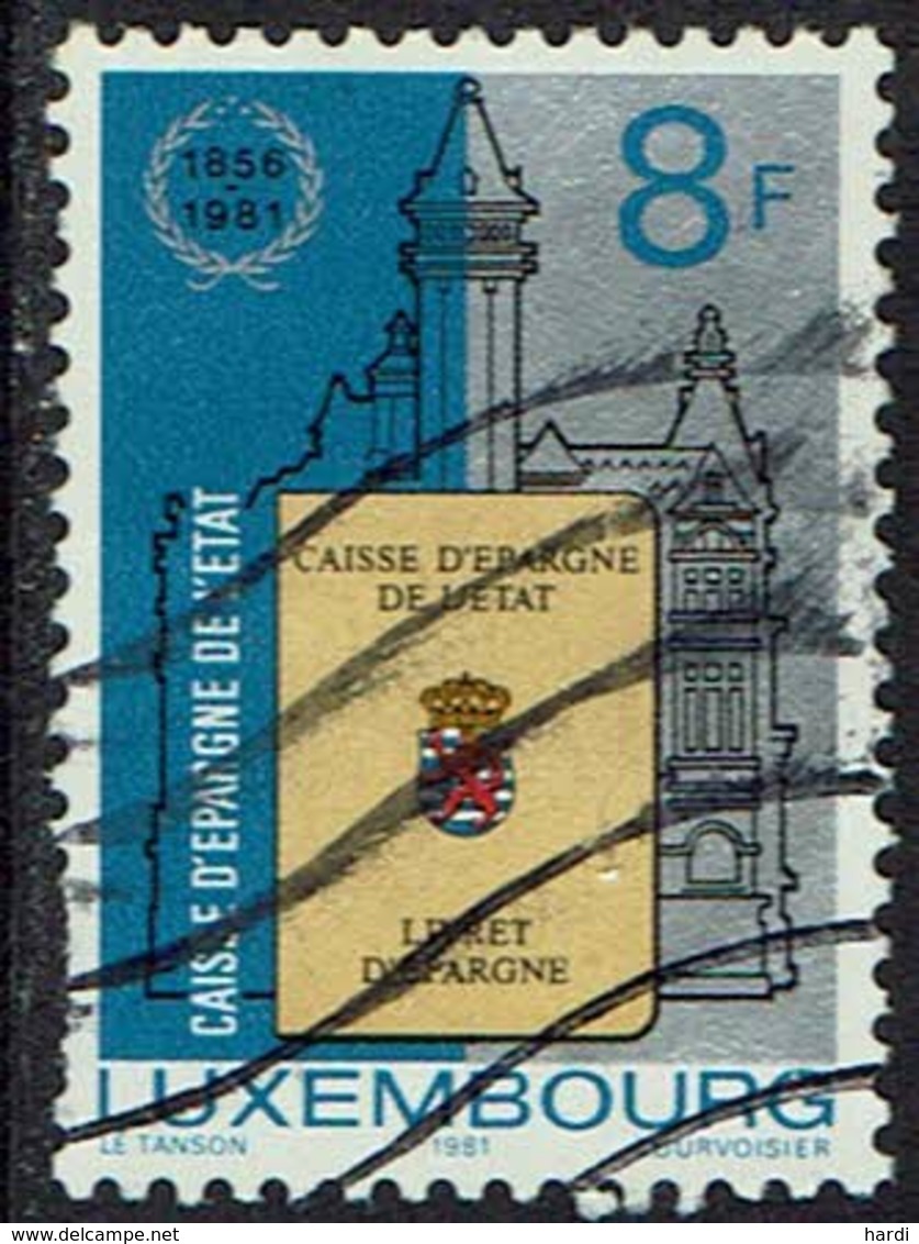 Luxemburg 1981, MiNr 1035, Gestempelt - Usados