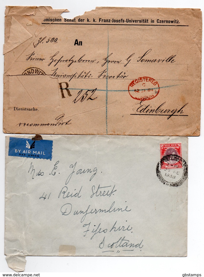 16 Old Worldwide Postal History Covers Please See Various Scans For Full Detail And Condition Etc - Verzamelingen (zonder Album)