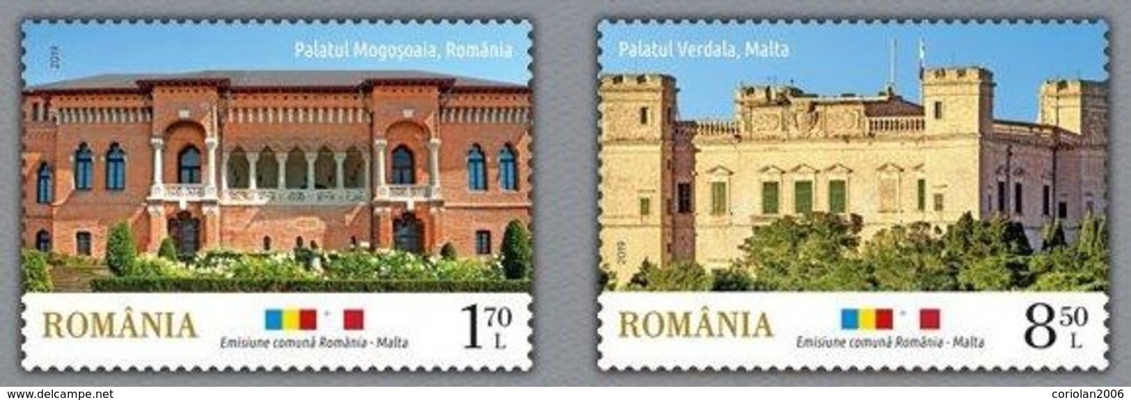 Romania 2019 / Joint Issue With Malta / Set 2 Stamps - Emisiones Comunes