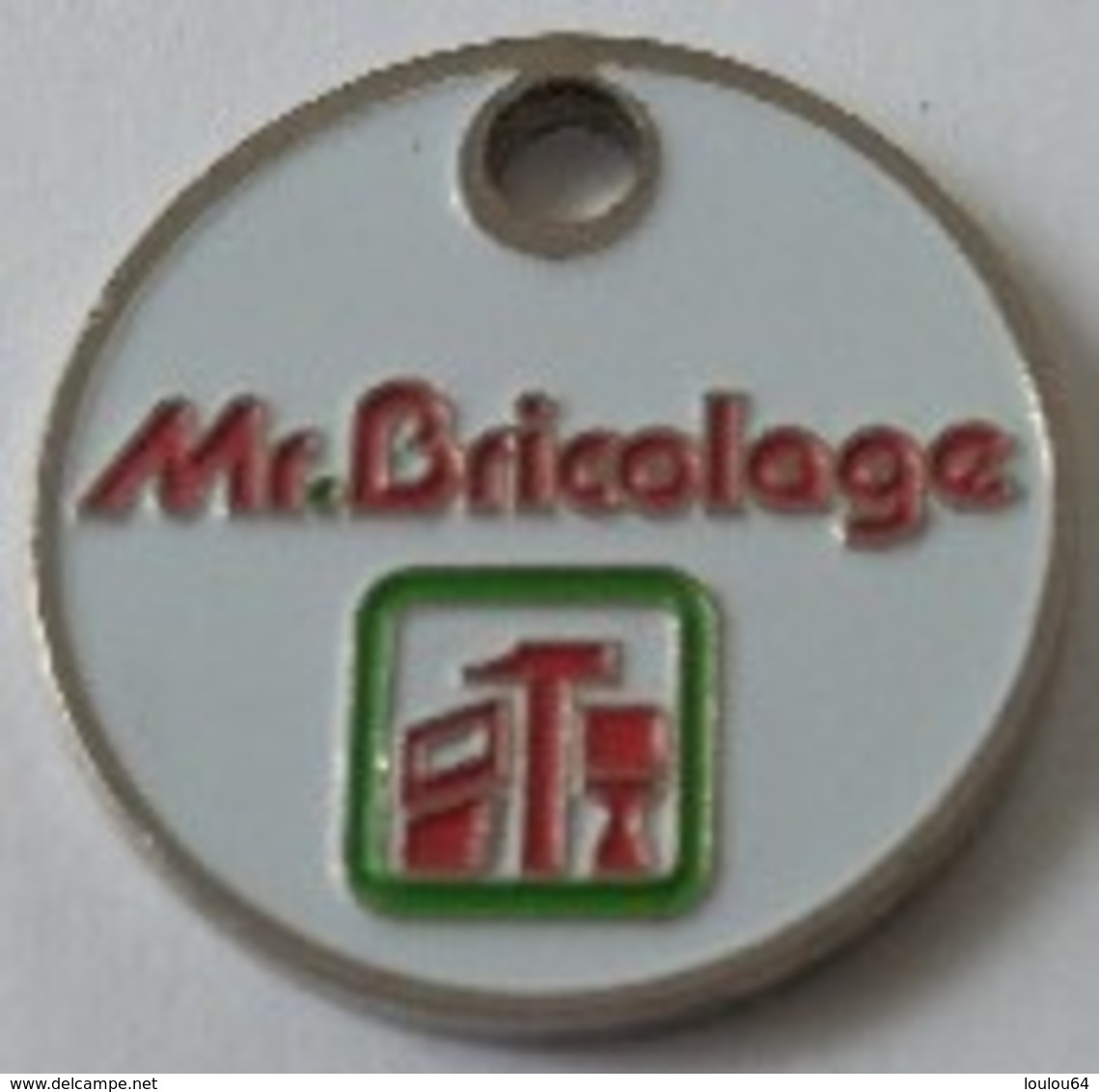 Jeton De Caddie - Mr. Bricolage - En Métal - - Trolley Token/Shopping Trolley Chip