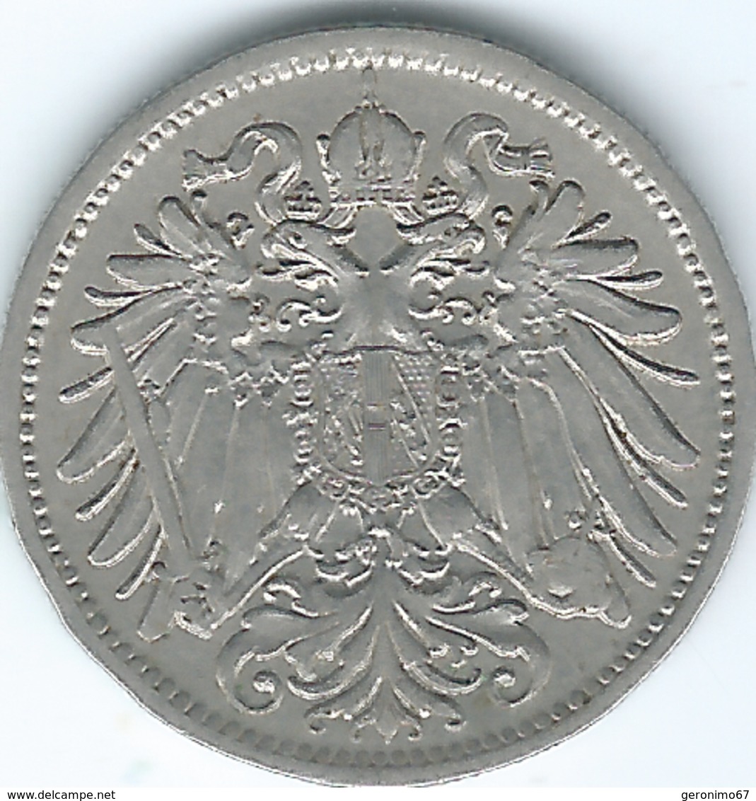 Austria - 1907 - Franz Joseph - 20 Heller - KM2803 - Austria
