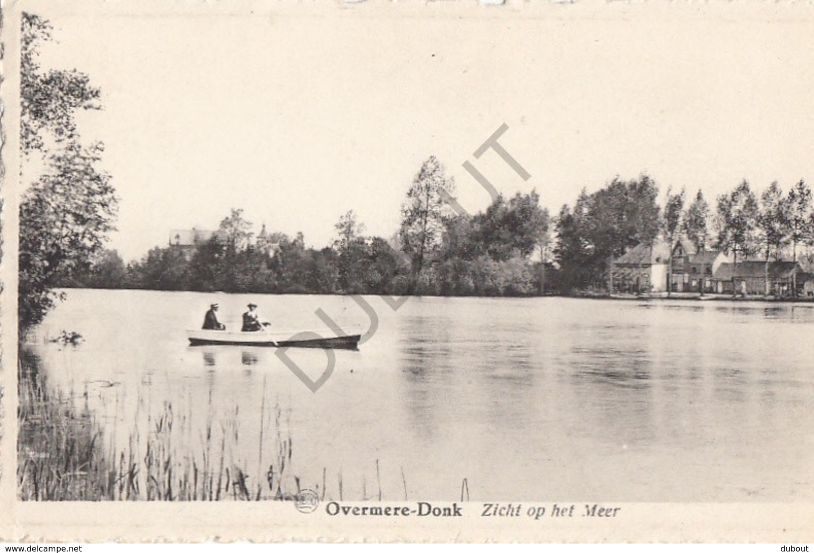 Postkaart-Carte Postale OVERMERE DONK Zicht Op Het Meer   (B270) - Berlare