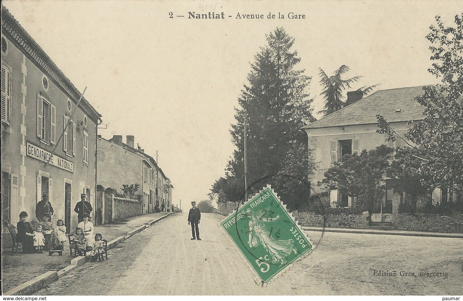 Nantiat  Avenue De LaGare - Nantiat