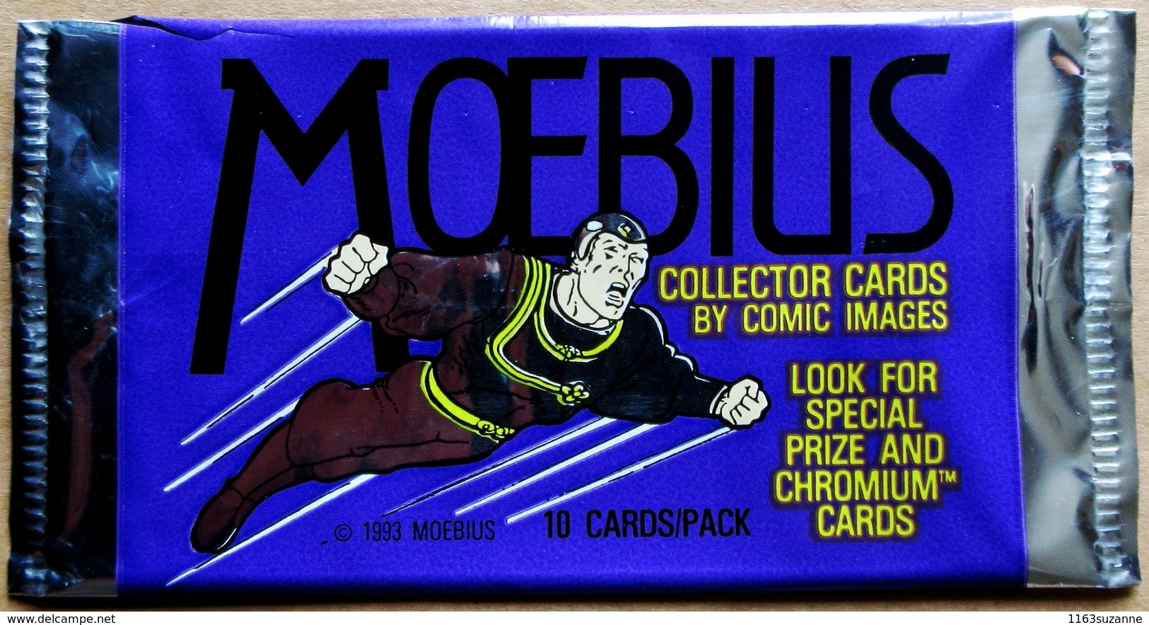 MOEBIUS > Pochette De 10 CARTES DE COLLECTION (Comic Images, 1993) : N° 8, 17, 29, 44, 48, 50, 63, 79, 84, 87 - Sammelbilder