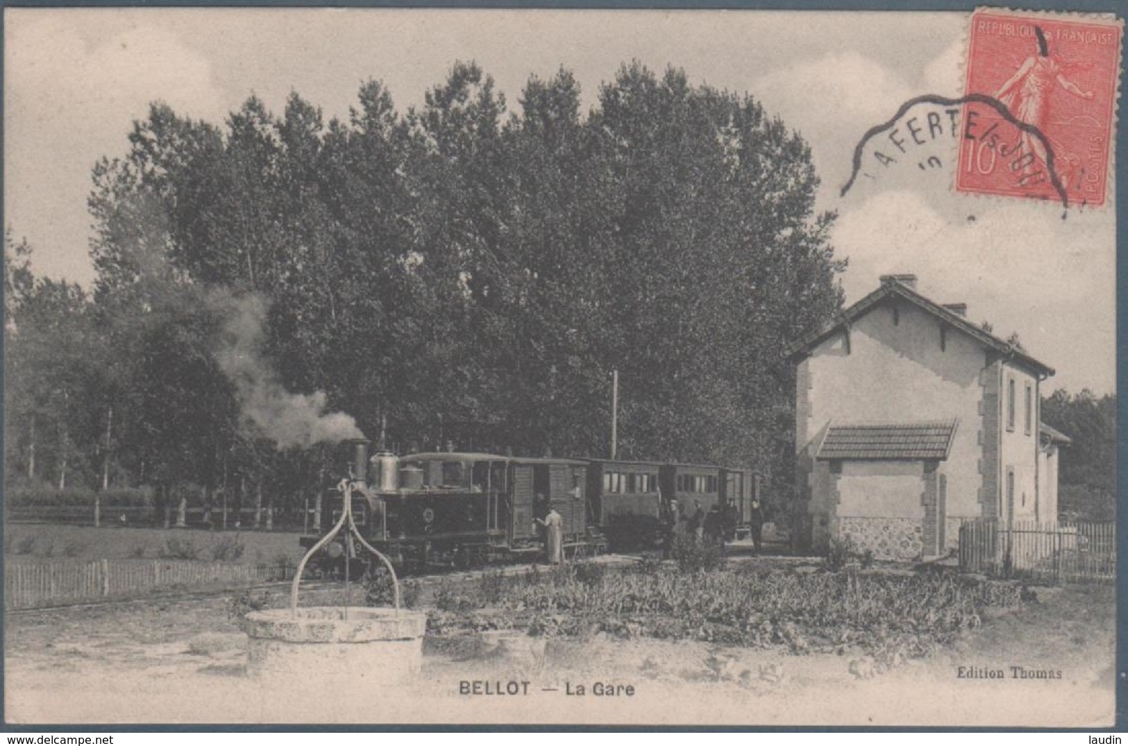 Bellot , Train En Gare , Animée - Altri & Non Classificati