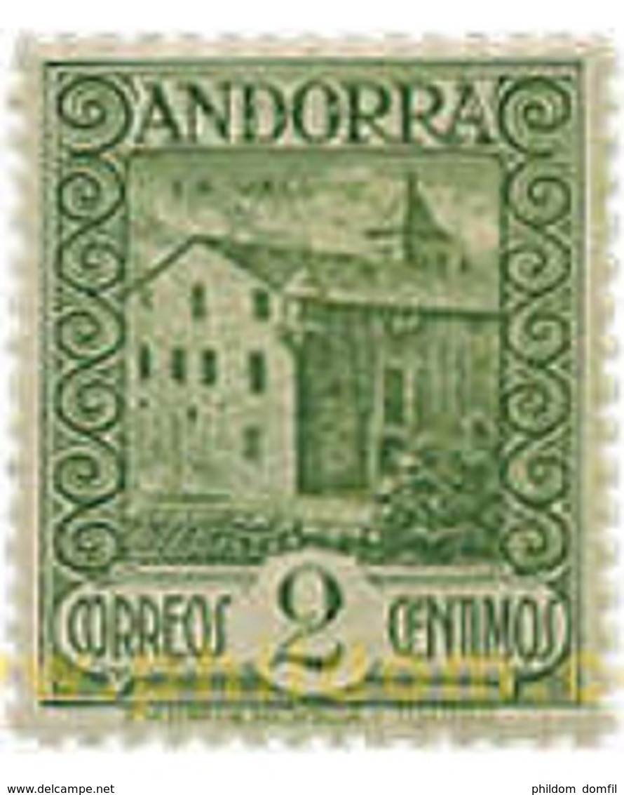 Ref. 584424 * MNH * - ANDORRA. Spanish Adm.. 1929. ANDORRA LANDSCAPES . PAISAJES DE ANDORRA - Ongebruikt