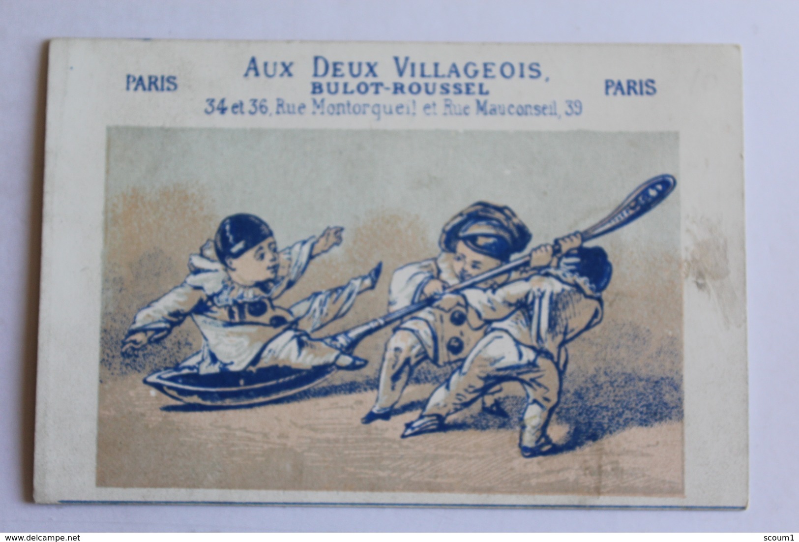 Aux Deux Villagois - Bulot-roussel - Paris - Albums & Catalogues