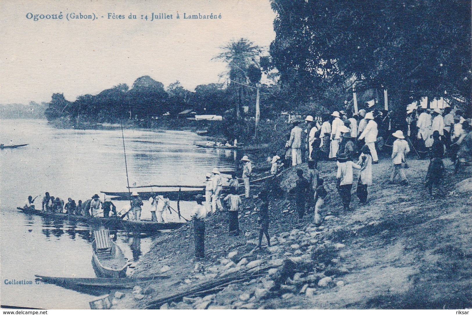 GABON(OGOOUE) FETE DU 14 JUILLET - Gabon