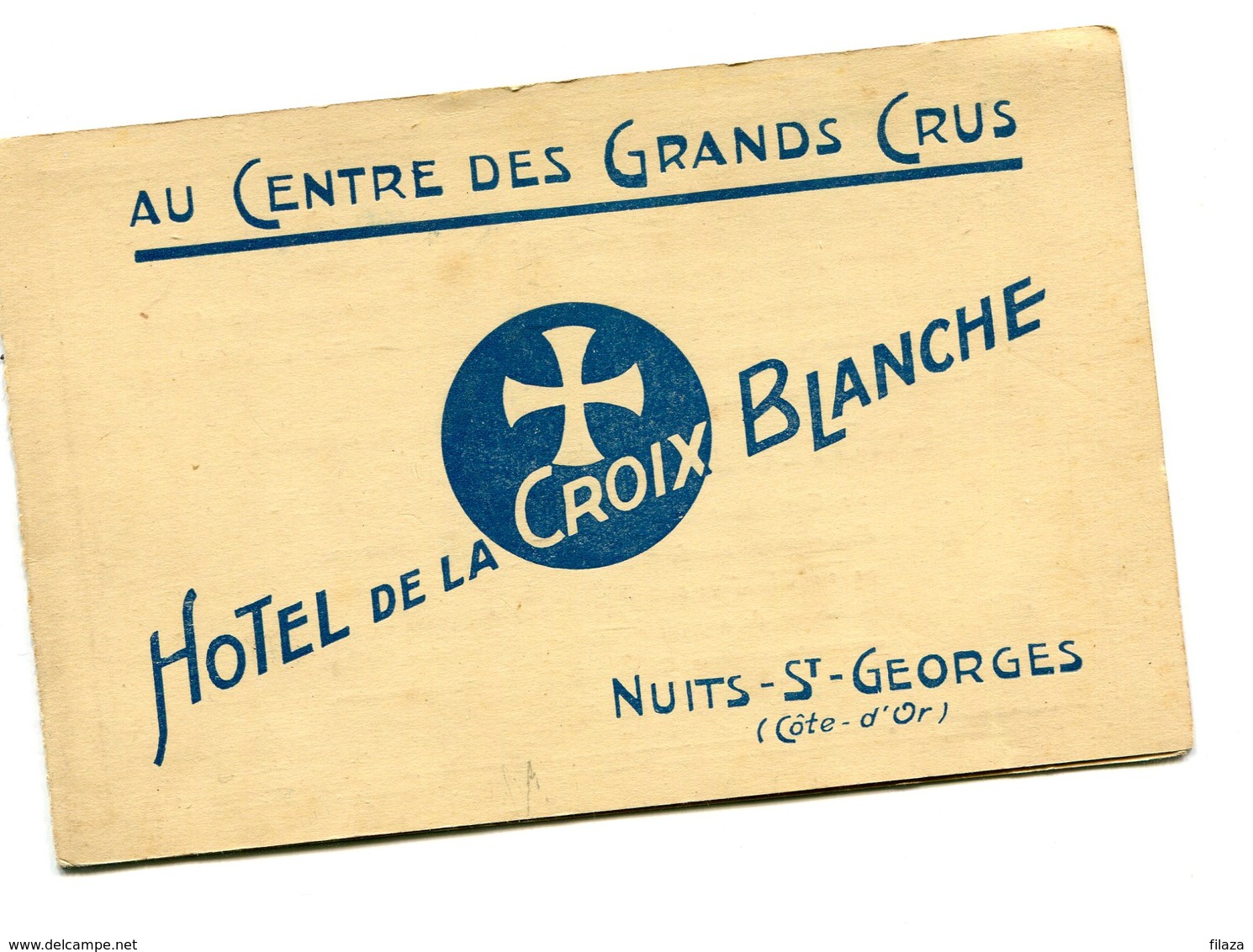 21 - Côte D'Or  - Au Centre Des Grands Crus Hotel De La Croix Blanche (N0180) - Nuits Saint Georges