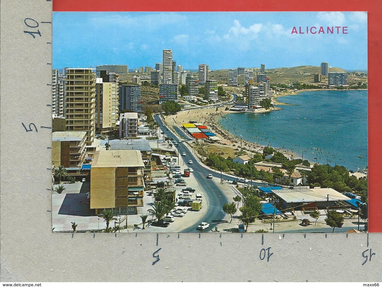 CARTOLINA NV SPAGNA - ALICANTE - Playa De La Albufereta - 10 X 15 - Alicante