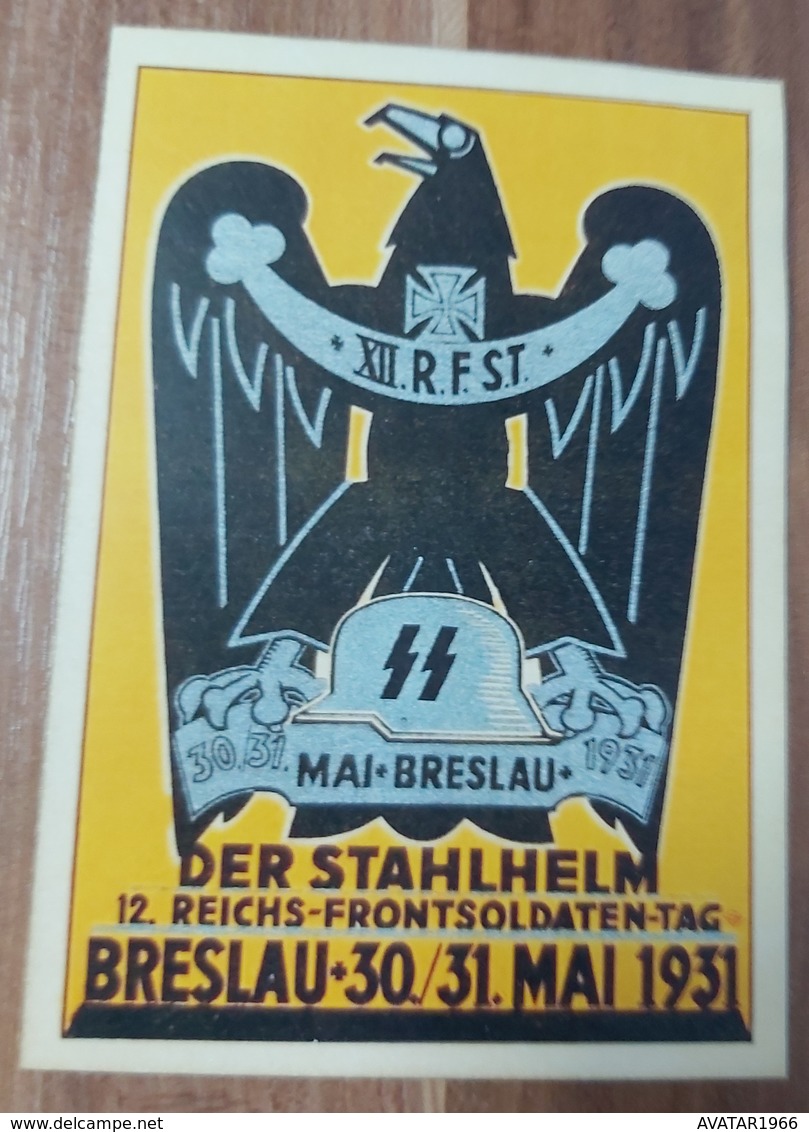 WW2 GERMAN THIRD REICH POSTCARD POSTED - 1939-45