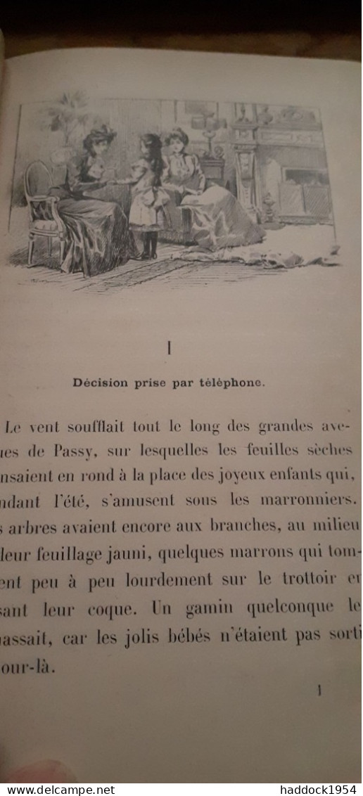 Le Secret Des Tilleuls CHERON DE LA BRUYERE Hachette 1901 - Bibliotheque Rose