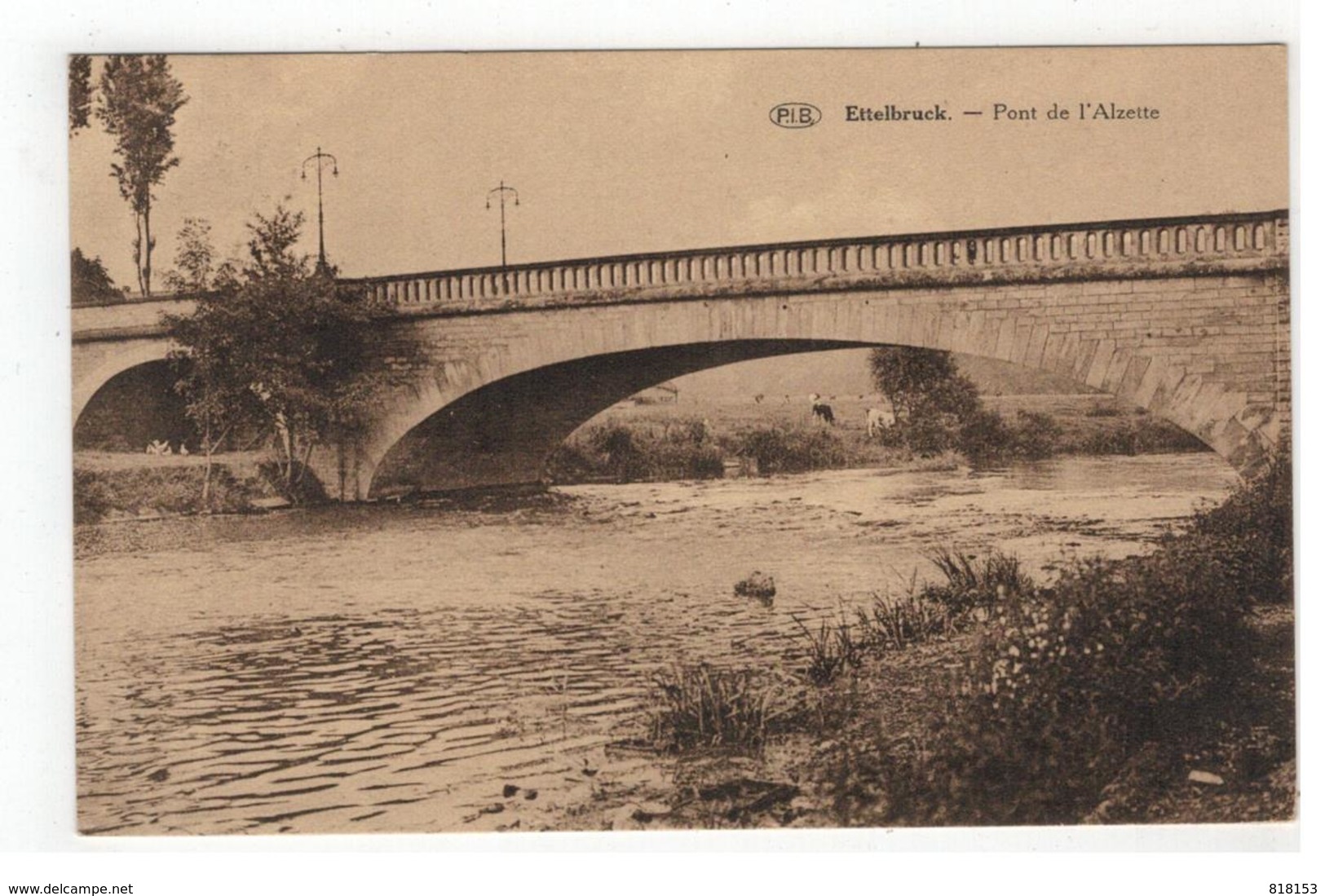 Ettelbruck - Pont De L'Alzette 1929 - Ettelbruck