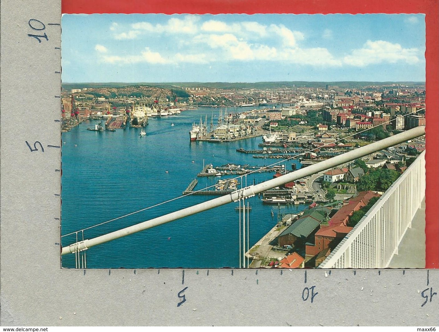 CARTOLINA NV SVEZIA - GOTEBORG - Utsikt Fran Alvsborgsbron - 10 X 15 - Suède