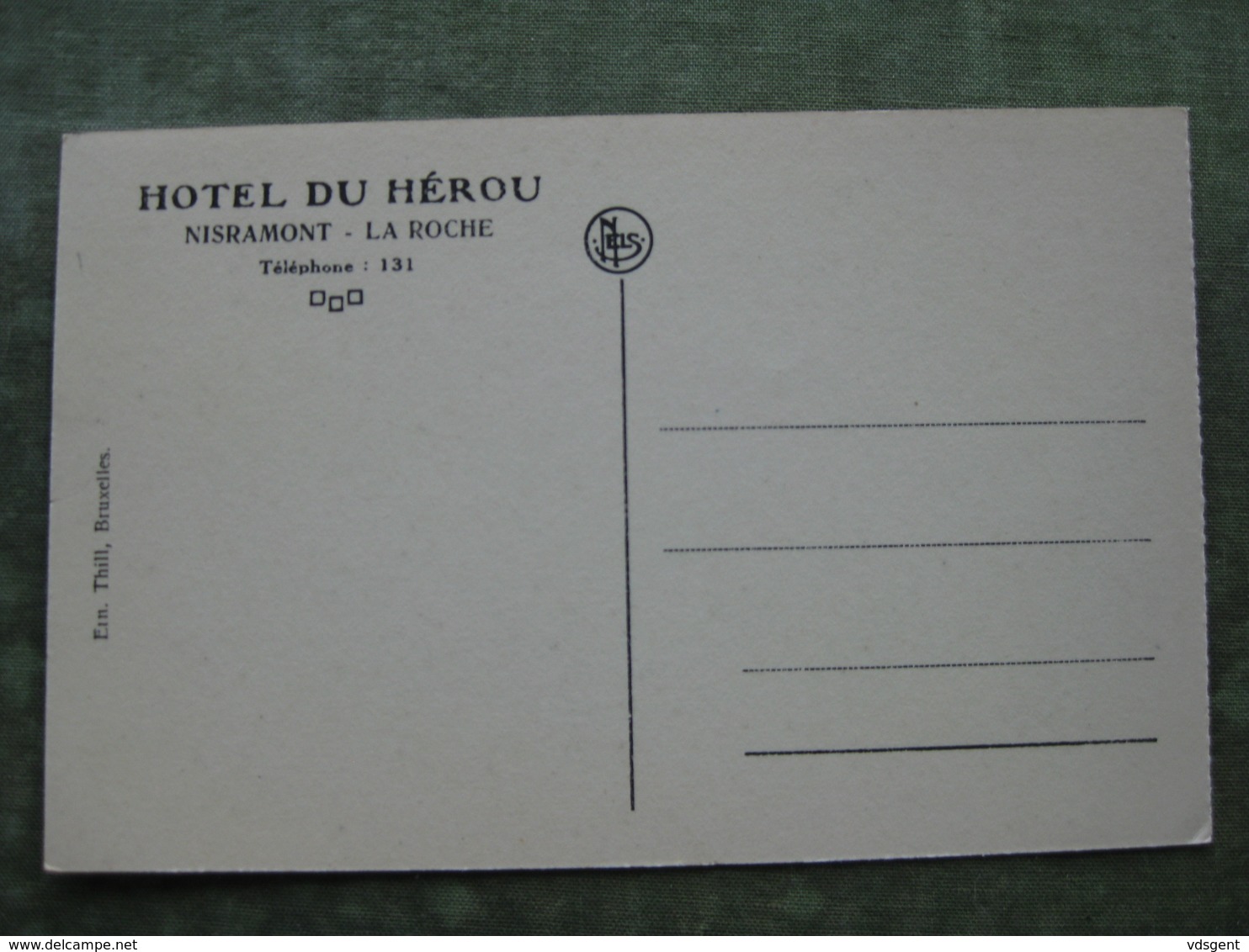 NISRAMONT - HOTEL DU HEROU - La-Roche-en-Ardenne