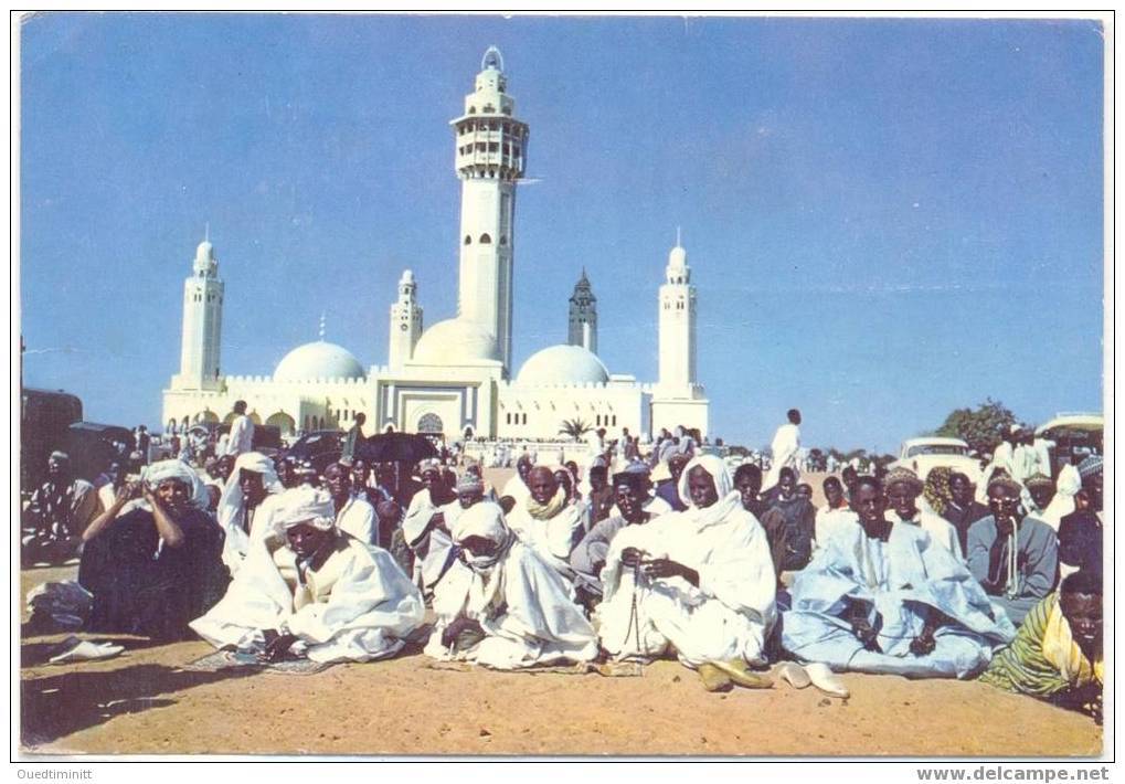 Sénégal.Mosquée De Touba, Jour De Tabaski.1972.Belle Anim. - Sénégal