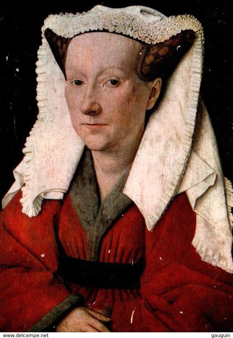 CPM - Jan VAN EYCK - Portrait De Marguerite VAN EYCK … BRUGGE - Groeningemuseum - Peintures & Tableaux