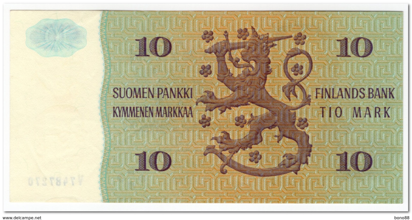 FINLAND,10 MARKKAA,1980,P.111,AU-UNC - Finland