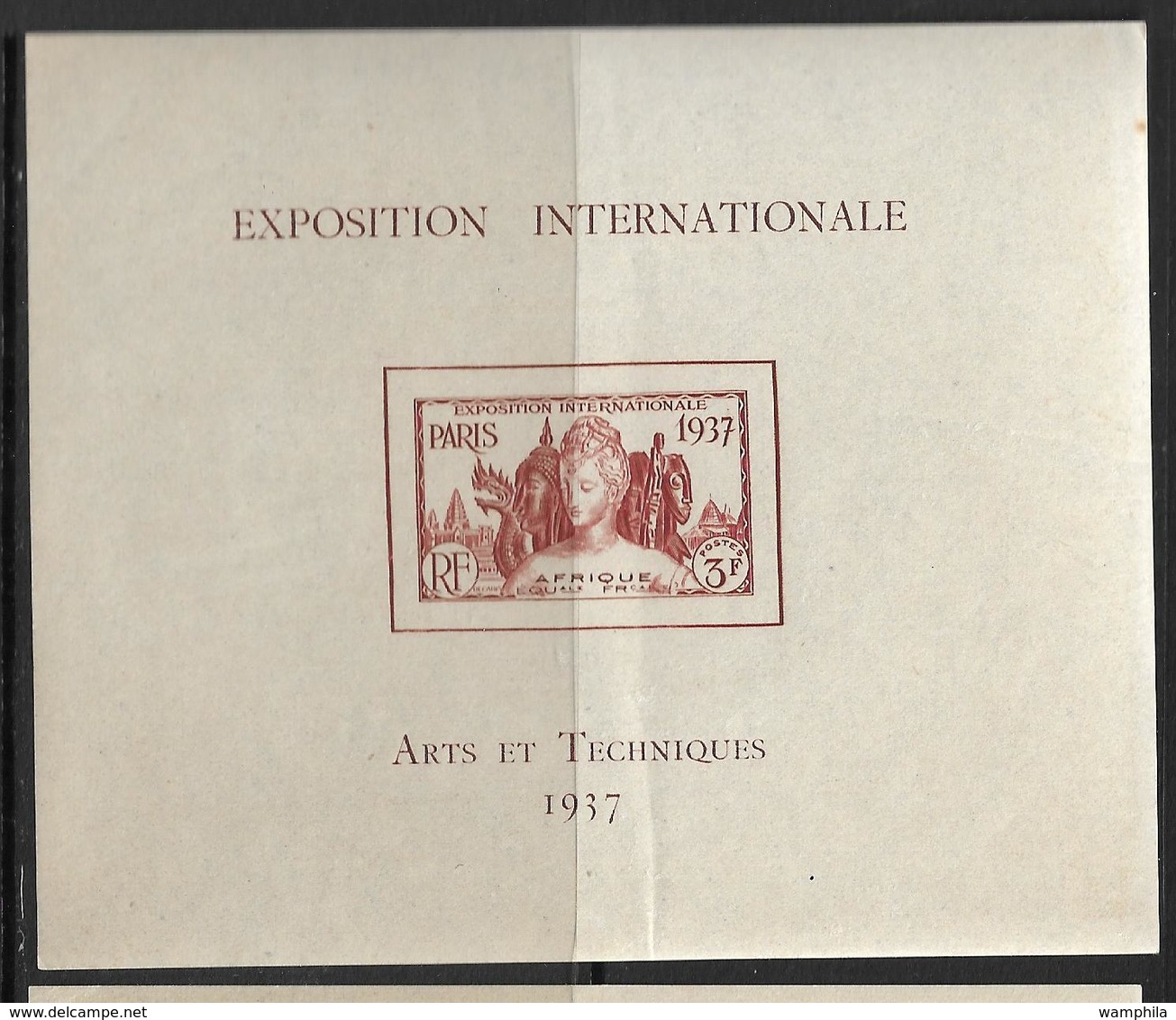 A.E.F Bloc N°1**de L'expo De 1937 - Autres & Non Classés