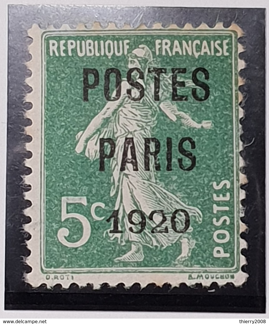 Timbre Préoblitéré N° 24  Neuf Sans Gomme (Etat Oblitéré) TB - 1893-1947